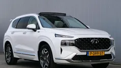 Wit Gebruikt 2022 Hyundai Santa Fe Premium SUV | € 40.650 (Eerlijke prijs)