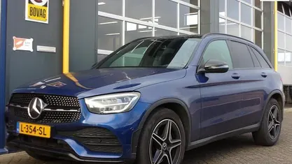 Blauw Occasion 2020 Mercedes GLC220 Premium Plus SUV | € 28.765 (Eerlijke prijs)