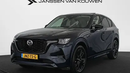 Blauw Occasion 2025 Mazda CX-60 Homura-Line SUV | € 38.845 (Super prijs)