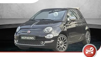 Zwart Occasion 2022 Fiat 500C Dolcevita Cabriolet | € 13.700 (Eerlijke prijs)