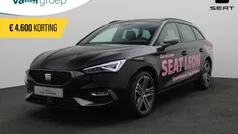 Zwart Nieuw 2024 Seat Leon ST FR Stationwagen | € 38.990 (Eerlijke prijs)