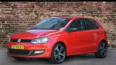 Rood Gebruikt 2009 VW Polo Comfortline Hatchback | € 6.445 (Eerlijke prijs)