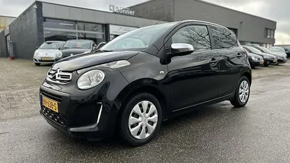 Zwart Gebruikt 2015 Citroën C1 Shine Hatchback | € 3.550 (Eerlijke prijs)