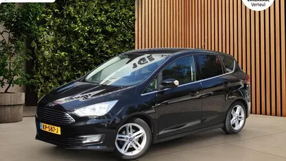 Zwart Gebruikt 2017 Ford C-MAX MPV | € 9.495 (Eerlijke prijs)