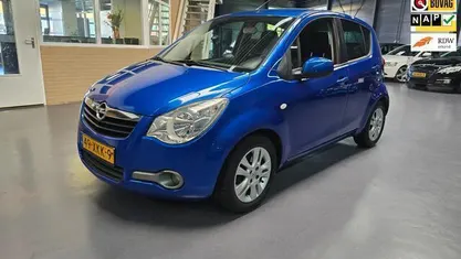 Occasion Opel Agila Edition 68 PK (50 kW) 2012 Blauw Hatchback