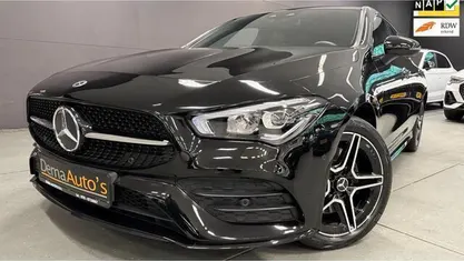 Zwart Gebruikt 2020 Mercedes CLA250 Shooting Brake Premium Stationwagen | € 27.950 (Eerlijke prijs)