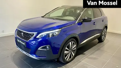 Blauw Gebruikt 2018 Peugeot 3008 GT-line SUV | € 15.944 (Eerlijke prijs)