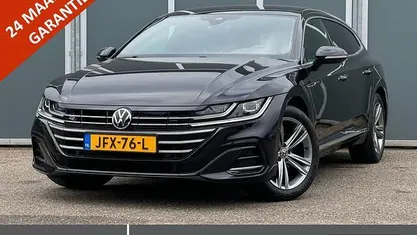Zwart Gebruikt 2022 VW Arteon R-line Stationwagen | € 29.795 (Super prijs)