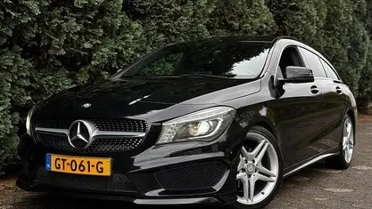 Zwart Gebruikt 2015 Mercedes CLA200 Shooting Brake AMG line Stationwagen | € 16.499 (Eerlijke prijs)
