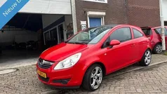 Rood Gebruikt 2008 Opel Corsa Business Hatchback | € 1.449 (Eerlijke prijs)