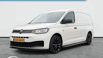 Wit Occasion 2021 VW Caddy Maxi Comfortline MPV | € 17.345 (Eerlijke prijs)