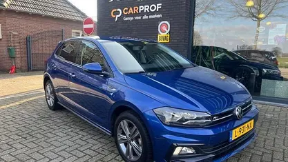 Occasion VW Polo R-line 95 PK (69 kW) 2021 Blauw Hatchback