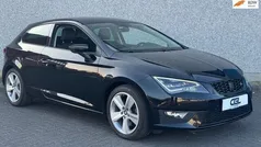 Zwart Gebruikt 2016 Seat Leon FR Hatchback | € 12.950 (Goede deal)