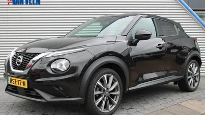 Occasion Nissan Juke N-Connecta 117 PK (86 kW) 2020 Zwart, metallic lak SUV