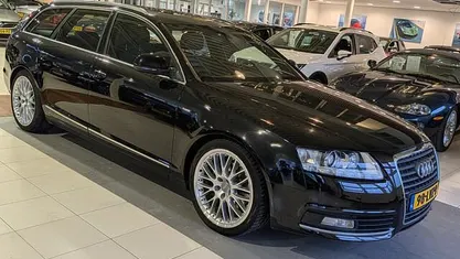 Zwart (metallic) Gebruikt 2010 Audi A6 Proline Stationwagen | € 6.944 (Eerlijke prijs)