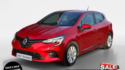 Occasion Renault Clio V Techno 143 PK (105 kW) 2022 Rouge flamme nnp (donker rood) Hatchback