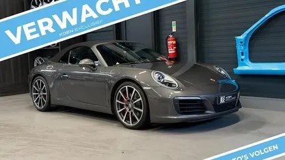 Occasion Porsche 911 Carrera S Cabriolet Sport 420 PK (308 kW) 2016 Grijs (metallic) Cabriolet