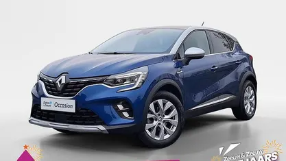 Twotone bleu iron / gris high Gebruikt 2022 Renault Captur Intens SUV | € 18.995 (Goede deal)