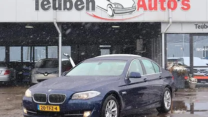 Blauw Occasion 2012 BMW 520 Executive Sedan | € 9.985 (Super prijs)