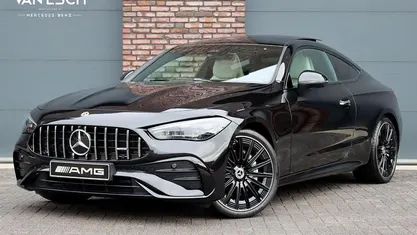 Zwart Occasion 2024 Mercedes CLE200 AMG line Coupé | € 59.900 (Goede deal)