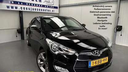 Occasion Hyundai Veloster Premium 140 PK (102 kW) 2013 Zwart Hatchback