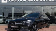Zwart Gebruikt 2021 Mercedes C220 AMG line Sedan | € 39.940 (Eerlijke prijs)