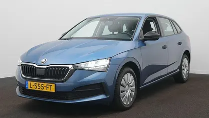 Occasion Skoda Scala Active 95 PK (69 kW) 2021 Blauw Hatchback