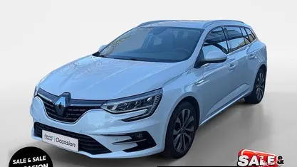 Occasion Renault Mégane GrandTour Intens 140 PK (102 kW) 2021 White (teqnc) Stationwagen