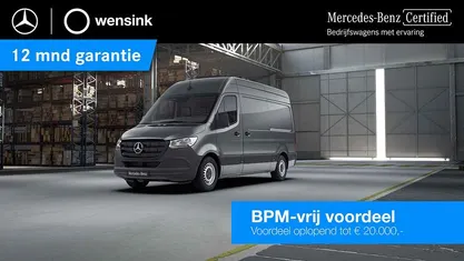Grijs Occasion 2021 Mercedes Sprinter Van | € 32.850 (Super prijs)