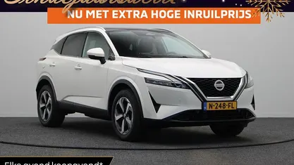 Wit Gebruikt 2021 Nissan Qashqai SUV | € 22.940 (Eerlijke prijs)