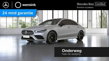 Wit Gebruikt 2023 Mercedes CLA250e AMG line Sedan | € 35.850 (Eerlijke prijs)