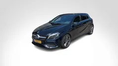 Zwart Gebruikt 2018 Mercedes A180 AMG line Hatchback | € 21.900 (Eerlijke prijs)