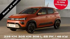Rood Nieuw 2025 Dacia Spring Extreme Hatchback | € 19.950 (Eerlijke prijs)