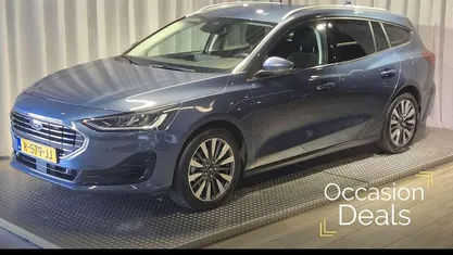 Blauw Occasion 2022 Ford Focus Titanium X Stationwagen | € 19.945 (Eerlijke prijs)