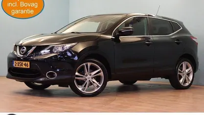 Zwart (metallic) Occasion 2014 Nissan Qashqai SUV | € 11.899 (Eerlijke prijs)