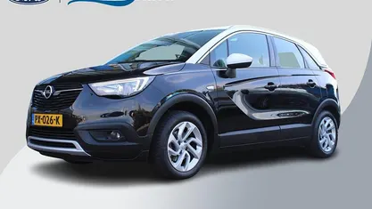 Zwart Gebruikt 2017 Opel Crossland X Innovation SUV | € 9.400 (Eerlijke prijs)