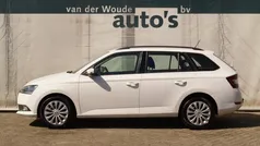Wit Gebruikt 2021 Skoda Fabia Ambition Stationwagen | € 9.400 (Eerlijke prijs)