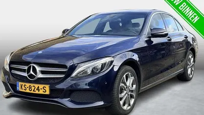 Occasion Mercedes C350e Avantgarde 279 PK (205 kW) 2016 Blauw Sedan