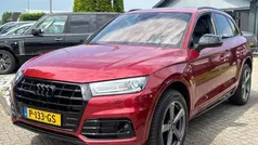 Rood, metallic lak Gebruikt 2018 Audi Q5 S-Line SUV | € 23.950 (Eerlijke prijs)