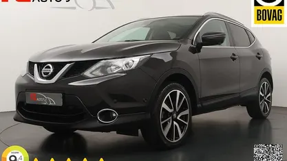 Zwart, metallic lak Occasion 2017 Nissan Qashqai Tekna SUV | € 12.945 (Eerlijke prijs)