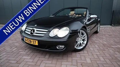 Zwart Gebruikt 2006 Mercedes SL350 Cabriolet | € 22.950 (Eerlijke prijs)