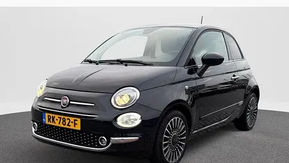 Zwart Gebruikt 2017 Fiat 500 Lounge Hatchback | € 10.249 (Eerlijke prijs)