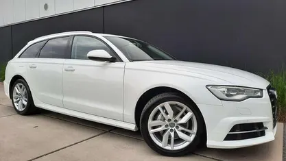 Wit Gebruikt 2017 Audi A6 Stationwagen | € 23.980 (Super prijs)