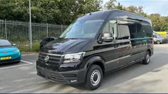 Zwart Nieuw 2024 VW Crafter Highline Van | € 43.950 (Eerlijke prijs)