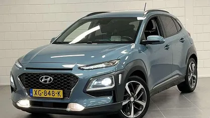 Blauw (metallic) Occasion 2019 Hyundai Kona Premium SUV | € 14.425 (Eerlijke prijs)