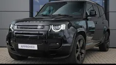 Santorini black (donker zwart)ebony leder Gebruikt 2024 Land Rover Defender HSE Dynamic SUV | € 99.995 (Eerlijke prijs)