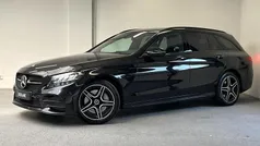 Zwart Gebruikt 2020 Mercedes C300 AMG line Stationwagen | € 27.685 (Eerlijke prijs)