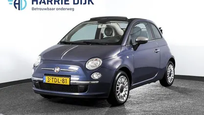Occasion Fiat 500C Easy 67 PK (49 kW) 2014 Blauw Cabriolet