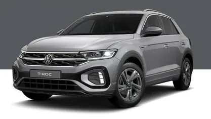 Grijs, metallic lak Nieuw 2025 VW T-Roc R-line Edition SUV | € 40.995 (Super prijs)