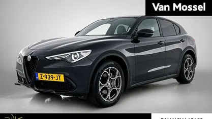 Zwart Gebruikt 2022 Alfa Romeo Stelvio Sprint SUV | € 42.444 (Super prijs)